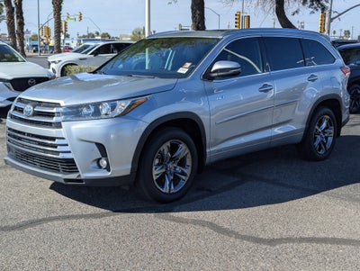 2018 Toyota Highlander Hybrid Limited Platinum
