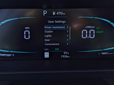 2025 Hyundai ELANTRA HYBRID Blue