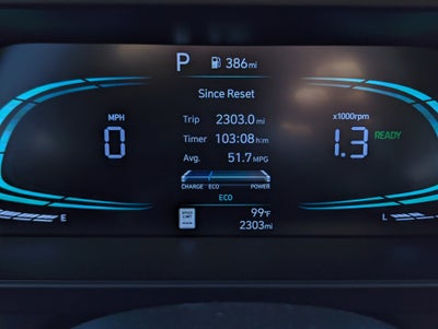 2025 Hyundai ELANTRA HYBRID Blue